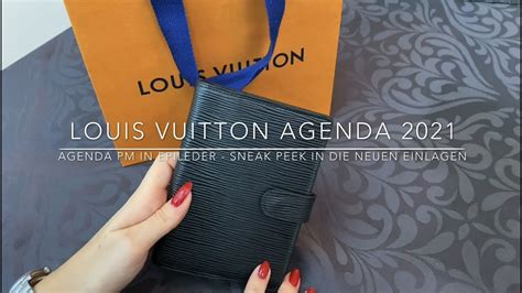 louis vuitton agenda einlagen